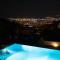 Tranquil Infinity Pool Getaway (private jacuzzi and steam bath, pool, garden, sea and city views) - Volos