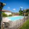 Beautiful farmhouse with private pool - Le Houga