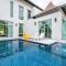AnB-Glass House pool villa-3BR close to Jomtien beach