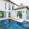 AnB-Glass House pool villa-3BR close to Jomtien beach