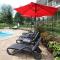 Splendid Mountain View Condo with Pool, BBQ & Terrace - Water Park, MTB, Cycling, Golf! - Bromont