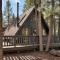 Deck and Forest Views Munds Park A-Frame Cabin