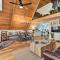 Deck and Forest Views Munds Park A-Frame Cabin
