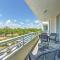 Beachside Biloxi Club Condo Balcony with Ocean View