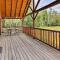 Rapid River Log Cabin with Loft on 160 Scenic Acres - Gladstone