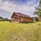 Rapid River Log Cabin with Loft on 160 Scenic Acres! - Gladstone