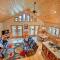 Rapid River Log Cabin with Loft on 160 Scenic Acres! - Gladstone