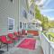 Waterfront Seneca Lake House Fire Pit and Boat Dock