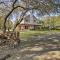 Riverfront Blanco Home with Shaded Porch and Hot Tub - Blanco