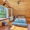 Cullowhee Getaway with Fireplace on Private Meadow