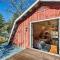 Cullowhee Getaway with Fireplace on Private Meadow