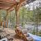 Private Yaak River Hideaway with Deck and Mtn Views! - Troy