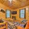 Serene Broken Bow Cabin with Hot Tub and Fire Pit - Stephens Gap