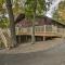 Deck with Private Hot Tub Lakefront Raystown Cabin!
