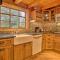Scenic Log Cabin with Fire Pit and Stocked Creek!