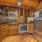 Scenic Log Cabin with Fire Pit and Stocked Creek!
