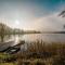 5 Sterne-Ferienhaus-See-Sauna-Kamin-Garten im Naturpark