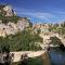 le rocher de Sampzon - Sampzon