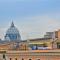 Living by Vatican with panoramic terraces in Rome