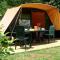 Chalet et mobil homes dans la montagne au Camping les Sapins