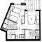 L'Ekrin des Arcs - Arc 1950 Le Village - Duplex 6-8 pers - 阿克1950