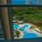Acogedor con vista al mar en Condominio Zazue a 300 metros de la playa Bellohorizonte Santa Marta
