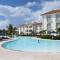 The blue lagoon of the Caribbean Sea. Velero 205.Cadaques Caribe