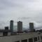 City bed with view