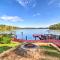 Waterfront A-Frame with Private Dock on Jackson Lake - Worthville