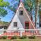 Waterfront A-Frame with Private Dock on Jackson Lake - Worthville