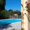 Gastouri Villa Pascalia with heated pool in October and views - Achílleion