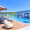 Villa Solaris Heated Pool & Jacuzzi - Georgioúpoli