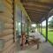 On Farm Rustic Carmine Log Cabin with Porch! - Carmine