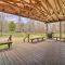 Rustic and Modern Russell Cabin with Grill and Deck
