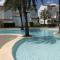 2 bedroom, Sea Front Complex w Pool and private garden