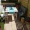 TERRASSE -100 m PLAGE -parking moto-GRAND APPARTEMENT-8 PERS