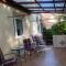 Ferienwohnung Im Damm - private Terrasse