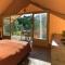 Glamping in Toscana, luxury tents in agriturismo biologico