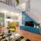 Colorful designer home in the heart of Budapest