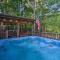 Broken Bow Oasis Hot Tub, Fire Pit and Patio