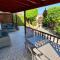 VILLA ALICIA with priv pool, beautiful garden and shady veranda- 5 min to the beach