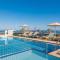 Irida beachfront Villa for 12 steps to amenities