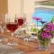 Irida beachfront Villa for 12 steps to amenities