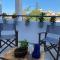 Retro n’ Boujee 1BR Apt with Pool and Balcony