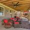 Lakefront Retreat with Pier, Bar Hut and Fireplace!