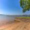 Lakefront Retreat with Dock, Bar Hut and Fireplace! - Graford