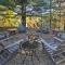 Eagle River Waterfront Home with Dock and Fire Pit!
