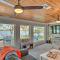 Dock and Fire Pit Lakefront Cedar Creek Home!
