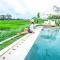 2 BR Villa with open view of rice paddies & sunset - Gianyar