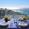 High rise apartment on the 39th floor with private terrace and sea views